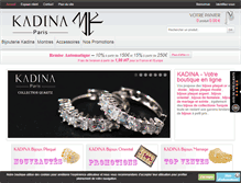 Tablet Screenshot of kadina-bijoux.com